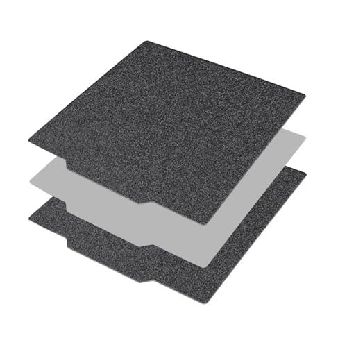 Schwarz Doppelseitig 235 * 235mm/9.2 * 9.2in, PEI Platte mit Stahlplatte, 3D Drucker strukturierte Platte, Bauplatte PEI Bauplatte, PEI Platte mit Stahlplatte für 3D Drucker von SEIWEI