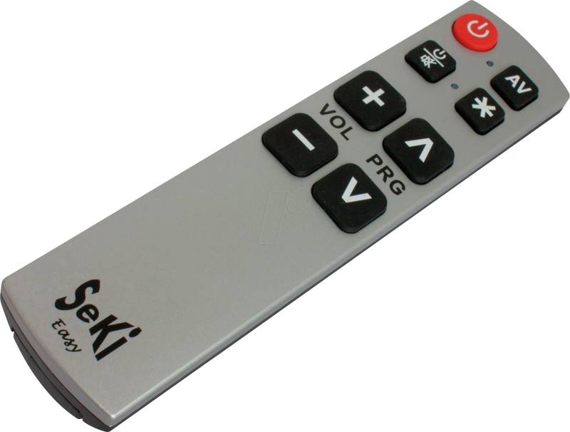 SEKI EASY MIX - SeKi Easy, lernfähige Universalfernbedienung, silber-schwarz von SEKI