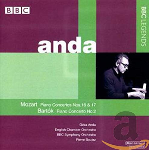 Anda Spielt Mozart Konzerte 16+17 Anda Spielt Mozart Konzerte 16+17 von SELECT MUSIC