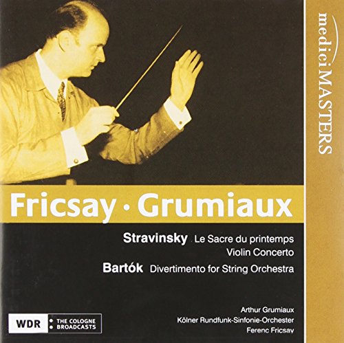Strawinsky: Le Sacre du Printemps / Violinkonzert / Bartok: Divertimento für Streichorchester Sz 113 von SELECT MUSIC