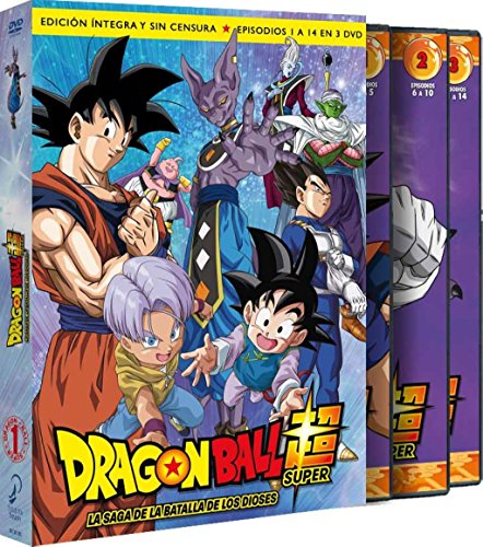 Dragon Ball Super Box 1. La Saga de La Batalla de Les Götter Episode 1 bis 14 [DVD] von SELECTA VISION
