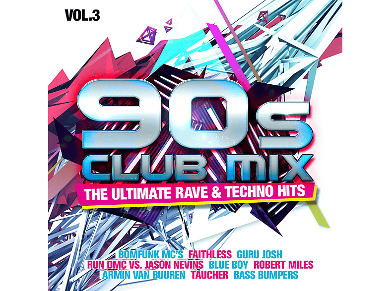 VARIOUS - 90s Club Mix Vol.3-The Ultimative Rave And Techno (CD) von SELECTED