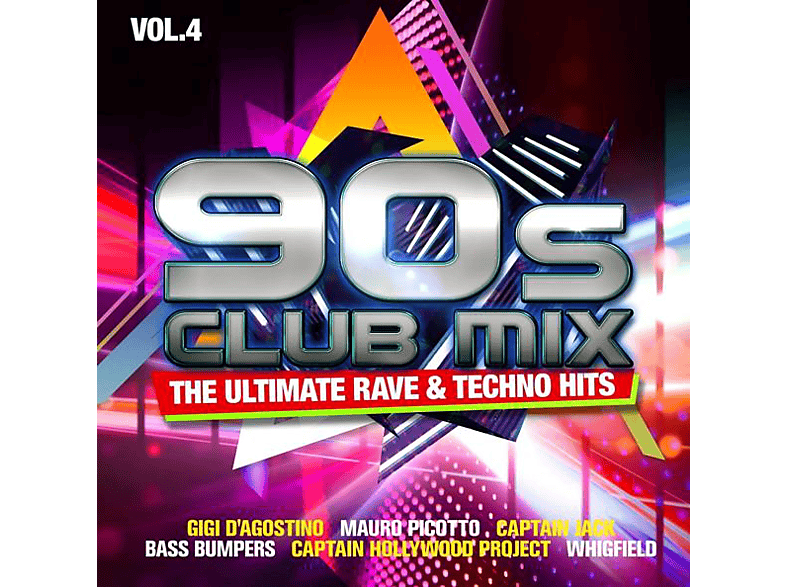 VARIOUS - 90s Club Mix Vol.4-The Ultimative Rave And Techno (CD) von SELECTED