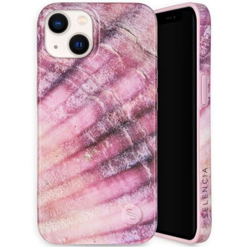 SELENCIA® Hülle für iPhone 13 Hülle - Aurora Fashion - Ocean Shell Purple von SELENCIA