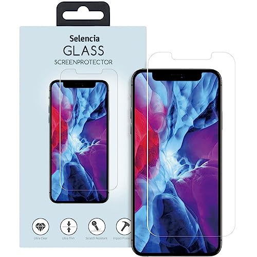 SELENCIA kompatibel mit iPhone 12 Pro Max Screenprotector – Schutzfolie aus gehärtetem 9H Glas – Displayschutz folie [Ultradrünn, Kristallklar & Kratzfest] von SELENCIA