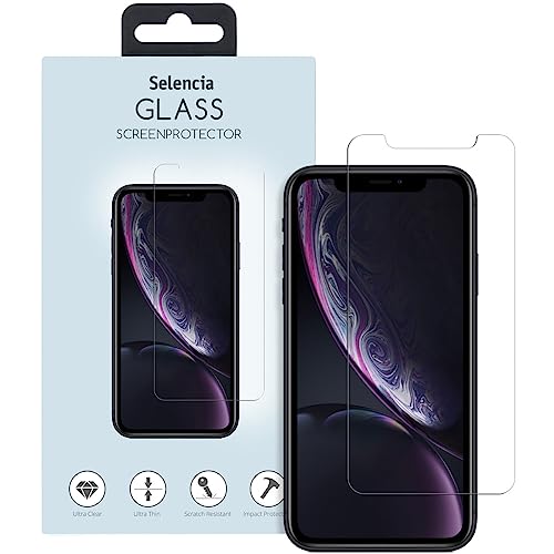 SELENCIA kompatibel mit iPhone Xr, iPhone 12 Pro, iPhone 12, iPhone 11 Screenprotector – Schutzfolie aus gehärtetem 9H Glas – Displayschutz folie [Ultradrünn, Kristallklar & Kratzfest] von SELENCIA