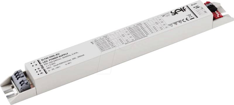 SLF SLT80-350IL - LED-Trafo, 80 W, 110-270 V DC, 350 mA von SELF