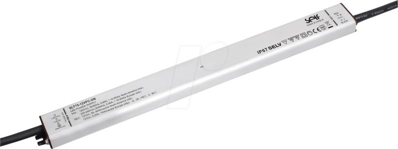 SLT75-24VL-E - LED-Trafo, 75 W, 24 V DC, 0-3,1 A von SELF