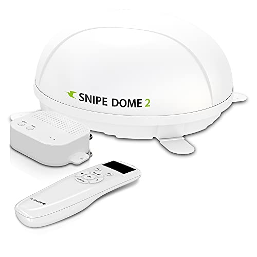 Selfsat Snipe Dome 2 - Single - Mit BT Fernbedienung und iOS/Android Steuerung von SELFSAT