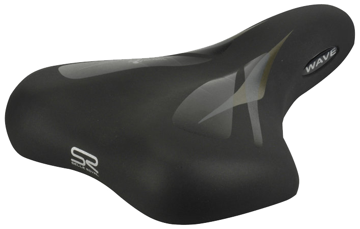 SELLE ROYAL Trekking-Gel-Fahrradsattel, schwarz von SELLE ROYAL