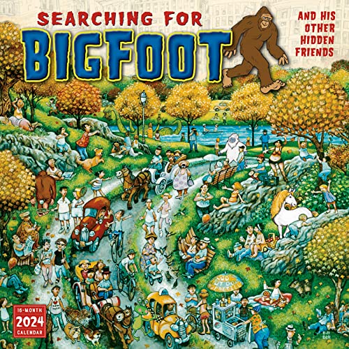 2024 Search & Find Wandkalender – Suche nach Bigfoot und seinen anderen versteckten Freunden, 30,5 x 30,5 cm 2024 Search & Find Wandkalender – Suche nach Bigfoot und seinen anderen versteckten Freunden, 30,5 x 30,5 cm von SELLERS PUBLISHING, INC.