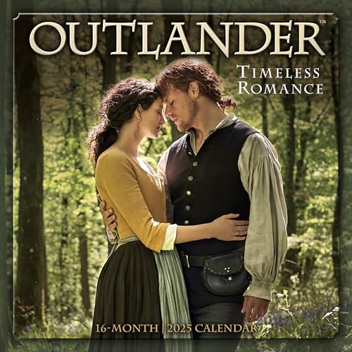 Outlander Wandkalender 2025, 16-Monats-Kalender der zeitlosen Romantik, 30,5 x 30,5 cm von SELLERS PUBLISHING, INC.