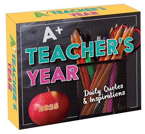 Tageskalender für Lehrerjahr 2025 – tägliche Zitate und Inspirationen Tageskalender für Lehrerjahr 2025 – tägliche Zitate und Inspirationen von SELLERS PUBLISHING, INC.