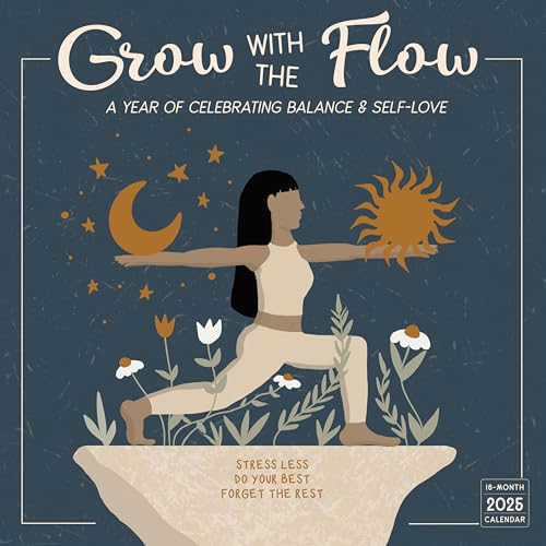 Grow with the Flow Wandkalender 2025 - A Year of Celebrating Balance & Self Love, 30,5 x 30,5 cm Grow with the Flow Wandkalender 2025 - A Year of Celebrating Balance & Self Love, 30,5 x 30,5 cm von SELLERS PUBLISHING, INC.