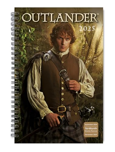 Outlander Wochen- und Monatsplaner 2025, 16-Monats-Verlobungskalender: September 2024 - Dezember 2025, 22,9 x 15,2 cm Outlander Wochen- und Monatsplaner 2025, 16-Monats-Verlobungskalender: September 2024 - Dezember 2025, 22,9 x 15,2 cm von SELLERS PUBLISHING, INC.