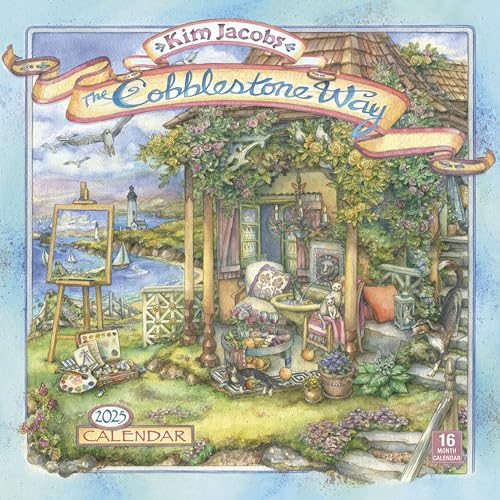 The Cobblestone Way Wandkalender 2025, 16 Monate Kunstkalender von Kim Jacobs, 30,5 x 30,5 cm The Cobblestone Way Wandkalender 2025, 16 Monate Kunstkalender von Kim Jacobs, 30,5 x 30,5 cm von SELLERS PUBLISHING, INC.