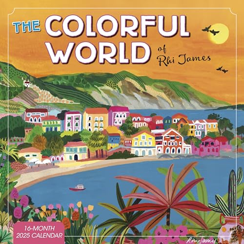 The Colorful World of Rhi James Wandkalender 2025, 30,5 x 30,5 cm The Colorful World of Rhi James Wandkalender 2025, 30,5 x 30,5 cm von SELLERS PUBLISHING, INC.