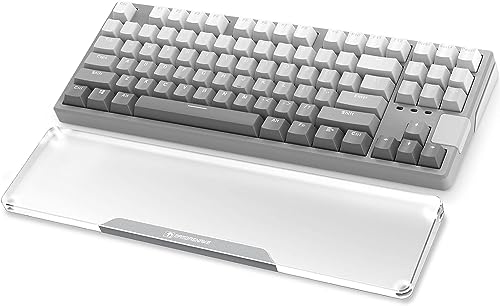 SELORSS TENKEYLESS Tastatur-Handgelenkauflage aus Acryl, 80 % Tastatur, mechanische Tastaturen, ergonomische Handballenauflage für Computertastatur, rutschfeste Unterseite, Handgelenkpolster für SELORSS TENKEYLESS Tastatur-Handgelenkauflage aus Acryl, 80 % Tastatur, mechanische Tastaturen, ergonomische Handballenauflage für Computertastatur, rutschfeste Unterseite, Handgelenkpolster für von SELORSS