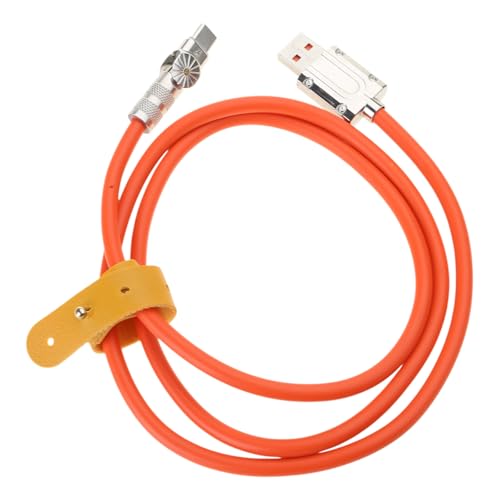 180 Rotatable 120W Superschnelles Ladekabel Kabel Silikon Mobilfunk USB USB C Ladeelbogenkabel Für Spiele 180 Rotatable 120W Superschnelles Ladekabel Kabel Silikon Mobilfunk USB USB C Ladeelbogenkabel Für Spiele von SELVFZ