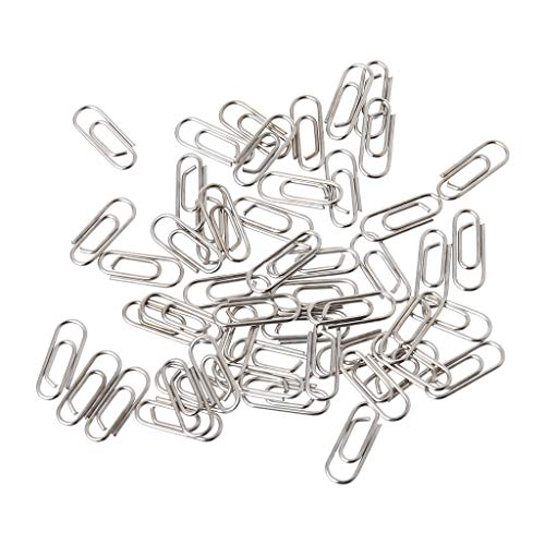 50pcs Kleine Metallpapier Clips Lesezeichen Fotos Brief Binder Clip School SU 50pcs Kleine Metallpapier Clips Lesezeichen Fotos Brief Binder Clip School SU von SELVFZ