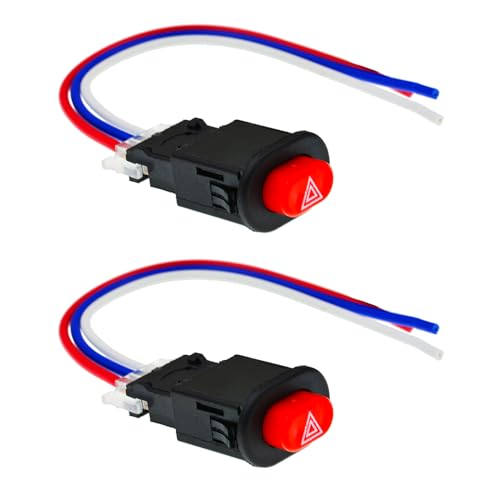 Doppelblitzschalter Hazard Light Taste Taste WARNUNG SCOOTER Elektrisches Fahrzeug Geänderter Schalter Doppelblitzschalter Hazard Light Taste Taste WARNUNG SCOOTER Elektrisches Fahrzeug Geänderter Schalter von SELVFZ