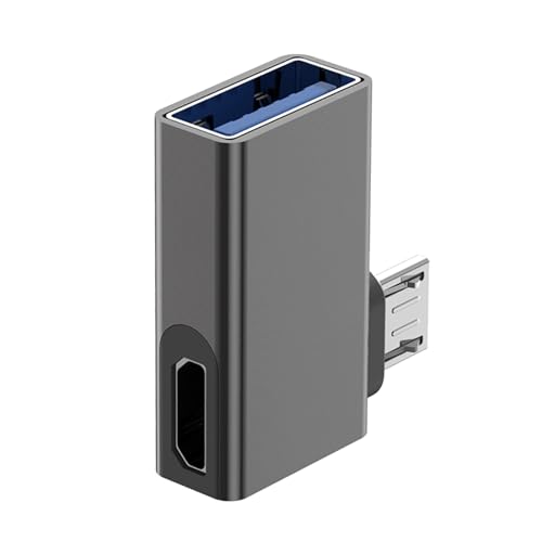 Rechtwinkeliger USB Host Adapter Mit Zusätzlichen Leistungseingaben Für Smartphones & Tablets Game Controller Unterwegs Rechtwinkeliger USB Host Adapter Mit Zusätzlichen Leistungseingaben Für Smartphones & Tablets Game Controller Unterwegs von SELVFZ