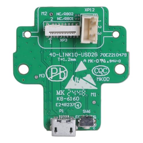 SELVFZ Green USB Ladeanschlussschaltkreisplatine Für Link 10 Hörreparatur Schnellfixierende Ladeanschluss Grüne Komponente SELVFZ Green USB Ladeanschlussschaltkreisplatine Für Link 10 Hörreparatur Schnellfixierende Ladeanschluss Grüne Komponente von SELVFZ