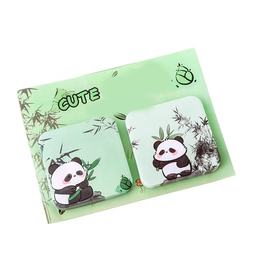 Animal Panda Notizen Papier 60 Blätter Adheive Notizen Taschen Notizbilder Taschen Memo Pad Zum Schreiben Von Journaling 50x50mmmm von SELiLe
