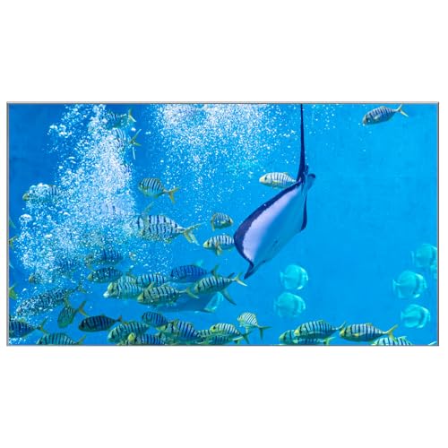 Beamer Leinwand,Beamer Leinwand Wand Anti Licht 100 Zoll,Projektionswand,16:9 HD Faltbarer,Tragbarer -Bildschirm Beamer Leinwand,Beamer Leinwand Wand Anti Licht 100 Zoll,Projektionswand,16:9 HD Faltbarer,Tragbarer -Bildschirm von SEMINISMAR