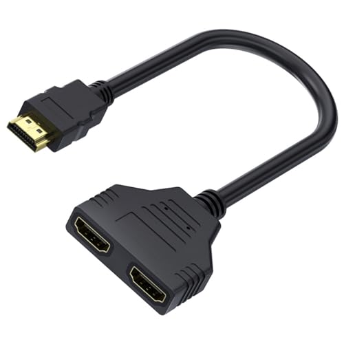 HDMI Splitter Adapter,HDMI Kabel Splitter,1080P HDMI Stecker auf Dual HDMI Buchse,HDMI-Splitter,1080P Stecker auf Dual Buchse,1 auf 2 Wege HDMI Splitter Adapterkabel für HDTV HD,LED,LCD Monitor HDMI Splitter Adapter,HDMI Kabel Splitter,1080P HDMI Stecker auf Dual HDMI Buchse,HDMI-Splitter,1080P Stecker auf Dual Buchse,1 auf 2 Wege HDMI Splitter Adapterkabel für HDTV HD,LED,LCD Monitor von SEMINISMAR