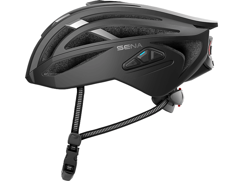 SENA Sena R2 Rennrad Smart Helm- Matt Black - Größe S (Fahrradhelm, Black) von SENA