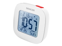 Sencor SDC 1200 W, Digitaler Wecker, Quadratisch, Weiß, 0 - 60 °C, F, °C, Summer von SENCOR