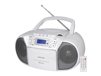 Sencor SPT 3907 W, Digital, FM, 87,5 - 108 MHz, Spieler, CD-R, CD-RW, zufällig, Wiederholung von SENCOR