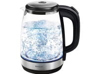 Sencor SWK 2080BK, 2 l, 2200 W, Schwarz, Transparent, Glas, Metall, Wasserstandsanzeige, Drahtlos Sencor SWK 2080BK, 2 l, 2200 W, Schwarz, Transparent, Glas, Metall, Wasserstandsanzeige, Drahtlos von SENCOR
