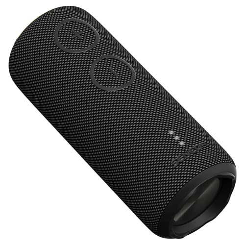 Sirius 2 Bluetooth Lautsprecher, 20W, IPX7 Wasserdicht, TWS-Funktion, LED-Beleuchtung, Schwarz von SENCOR