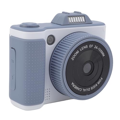66 MP 2,5K Digitalkamera, Vlogging Kamera mit 180 ° Flip Bildschirm, LED Fülllicht, Kompakte Vlog Reise Camara für die Fotografie Vlogging (Ohne Speicherkarte) von SENECESLI