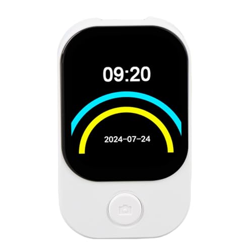 MP3 -Player mit Bluetooth 5.4, Musikplayer mit Kamera, FM -Radio, E -Büchern, Weckern, Stoppuhr, aufnahmes (Keine kleine Speicherkarte) von SENECESLI