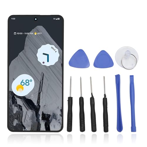 SENECESLI Bildschirm Ersatz Digitalisierer Baugruppe, for Google Pixel 8 Pro OLED Display, Ersetzt Display für Pixel 8 Pro GC3VE G1MNW, 6,7 Zoll Display, Unterstützt Fingerabdruckerkennung SENECESLI Bildschirm Ersatz Digitalisierer Baugruppe, for Google Pixel 8 Pro OLED Display, Ersetzt Display für Pixel 8 Pro GC3VE G1MNW, 6,7 Zoll Display, Unterstützt Fingerabdruckerkennung von SENECESLI
