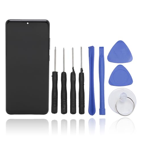 SENECESLI Bildschirm for Sumsung Galaxy S20 Ultra, Ersatzteile für Touchscreen Display Digitizer Baugruppe, Keine Fingerabdruckfunktion von SENECESLI