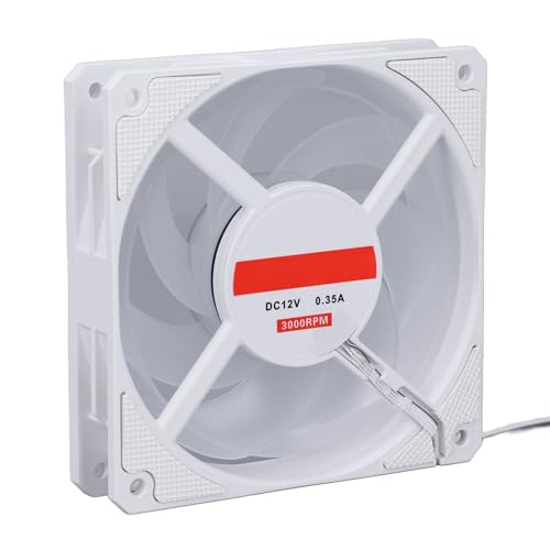 SENECESLI Computer Gehäuse Lüfter, 4 Pin PWM Lager PC Gehäuse Kühler Lüfter Geräuscharm mit 7 Klingen, 120mm 3000 U/min Leiser MFDB Kühl Ventilator für Desktops SENECESLI Computer Gehäuse Lüfter, 4 Pin PWM Lager PC Gehäuse Kühler Lüfter Geräuscharm mit 7 Klingen, 120mm 3000 U/min Leiser MFDB Kühl Ventilator für Desktops von SENECESLI