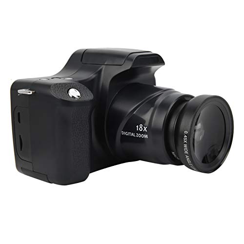 SENECESLI Digitalkamera, 24 MP, 3,0 Zoll LCD Bildschirm, 18 facher Zoom, HD Spiegelreflexkamera, Tragbare Digitalkamera mit Langer Brennweite, Integriertes Blitzlicht, (Standardversion + SENECESLI Digitalkamera, 24 MP, 3,0 Zoll LCD Bildschirm, 18 facher Zoom, HD Spiegelreflexkamera, Tragbare Digitalkamera mit Langer Brennweite, Integriertes Blitzlicht, (Standardversion + von SENECESLI