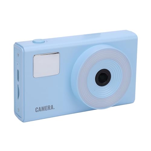 SENECESLI Digitalkamera, 4K 48 MP HD Point and Shoot Digitalkameras mit 16 fachem Zoom, Einstellbarem Fülllicht, Autofokus, Anti Shake, Tragbare Vlogging Kamera, Kompakte Kleine Kamera für von SENECESLI