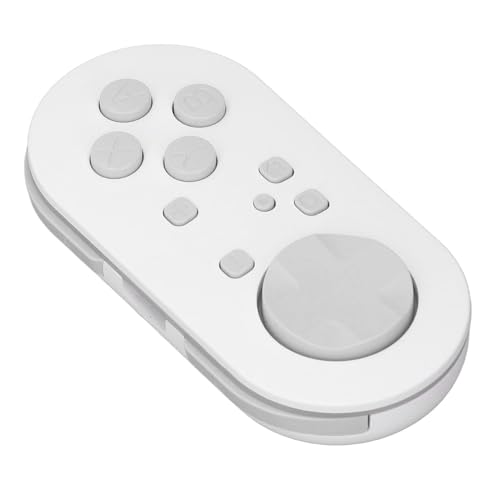 SENECESLI Drahtloser Controller, Tragbarer Controller Verbessert das Lernen, Kompatibel mit Switch für Wins für für OS X für, 14 RGB Lichteffekte, ABS Material (WHITE) von SENECESLI