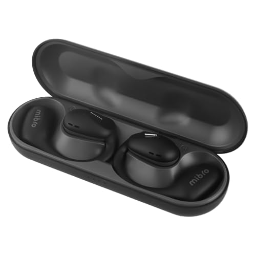 SENECESLI Offene Ohrhörer Kopfhörer, Drahtlose Sportarten über Ohrohrohrhörer HiFi Stereo mit ENC Rauschunterdrückung, IPX7 Leichtgewicht von SENECESLI