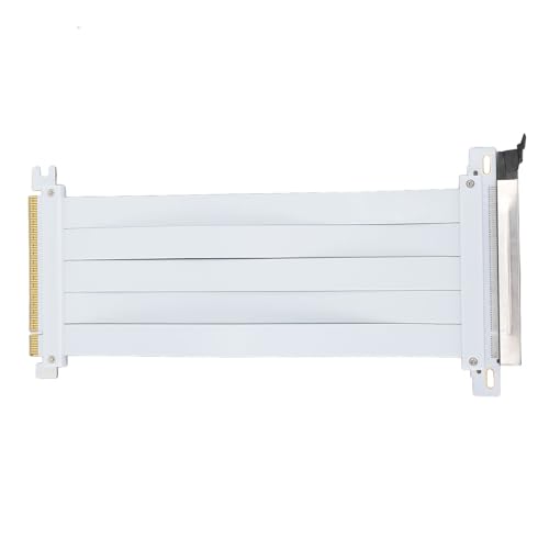 SENECESLI PCI-E 5.0 Riser-Kabel, Kompatibel mit RTX4090, RX8900, PCIE 5.0 X16 Hochgeschwindigkeit Flexibler Extender-Kartenverlängerungsanschlussadapter (20 cm) von SENECESLI