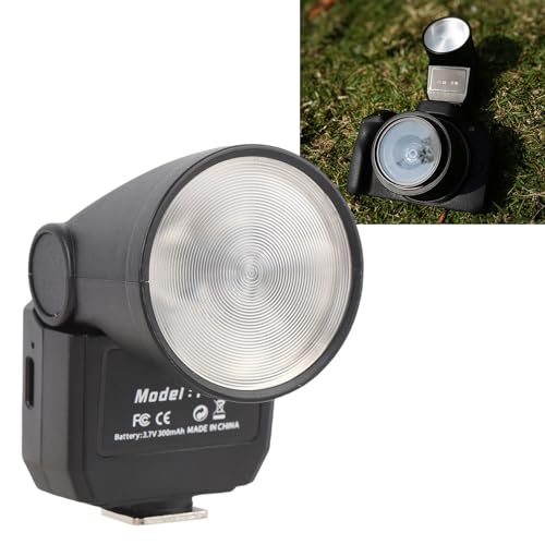 Tragbares Micro Kamera Blitzlicht, GN8 6500K CRI97 Digitalfilm DSLR Taschenlampe mit Universeller Hot Shoe Schnittstelle Tragbares Micro Kamera Blitzlicht, GN8 6500K CRI97 Digitalfilm DSLR Taschenlampe mit Universeller Hot Shoe Schnittstelle von SENECESLI
