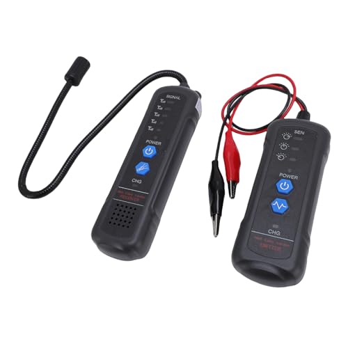 Unterirdischer Kabel Locator, Batterie Draht Tracer mit Kopfhörer, Nicht Invasive Haltepoint Erkennung, Kabel Tester für Hundezaun Unterirdischer Kabel Locator, Batterie Draht Tracer mit Kopfhörer, Nicht Invasive Haltepoint Erkennung, Kabel Tester für Hundezaun von SENECESLI