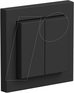 SENIC 100120 - Hue Schalter, schwarz matt, Single von SENIC