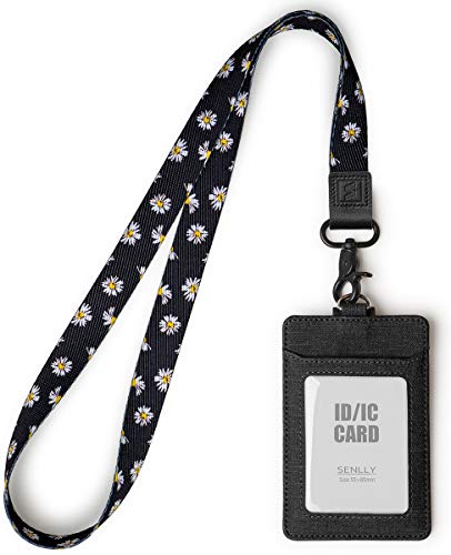 SENLLY-GS-Lanyard und Ausweishalter Free Size gänseblümchen von SENLLY