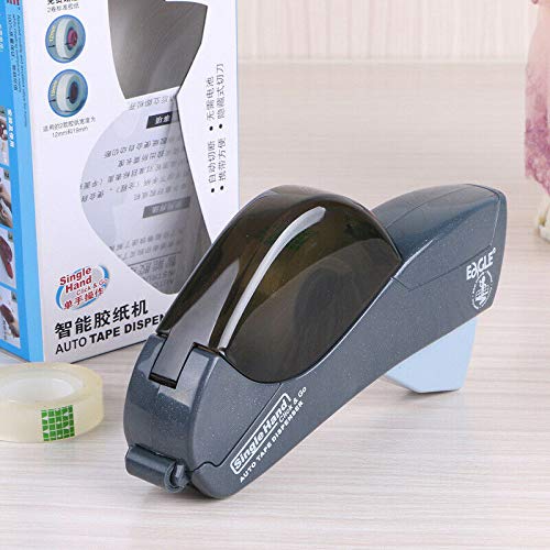 Bandabroller Automatischer Handbandabroller Rutschfest Bandkern bis 41mm Breite (1 Packung, Grau) von SagaSave
